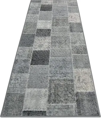 Produktbild von Teppich-Läufer auf Maß Monsano Anthrazit 80x250 cm