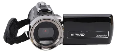 Produktbild von 4K-Videokamera, Camcorder, 48 MP, HD, drehbarer 3-Zoll-LCD-Bildschirm, 18-facher Zoom, digitaler Videorekorder mit 32-GB-Speicherkarte und Mikrofon für unterwegs