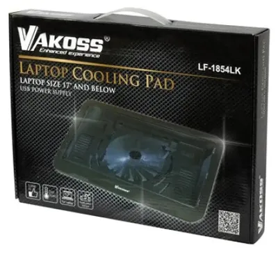 Produktbild von Vakoss LF-1854LK, 43,2 cm (17"), 1 Stück(e), 15,5 cm, Schwarz, USB, USB