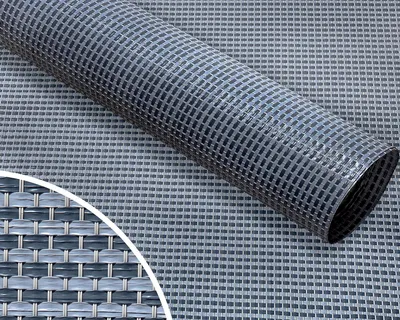 Productafbeelding van Tent Tapijt - Grondzeil Outdoor - Bescherming Ondergrond - Dubbelzijdig Bruikbaar - 250 x 600 cm - Blauw Grijs