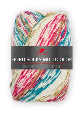 Produktbild von Pro Lana Fjord Socks Multicolor 100g Farbe 482