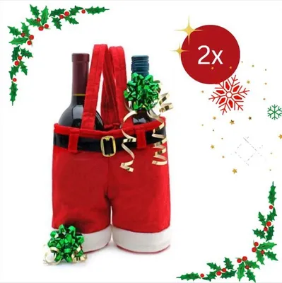 Produktbild von 2 Stück Weihnachtstaschen, Weihnachten, Geschenktüten, Weihnachtstüte, Geschenktaschen - CANDYBAG