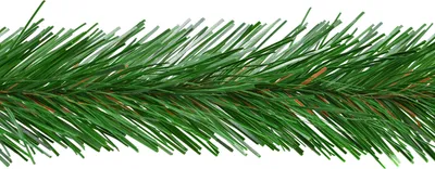 Produktbild von Bastelgirlande 5cm x 3m Tanne für Indoor & Outdoor - Grün matt