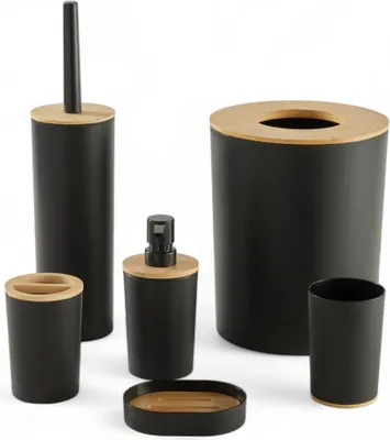 Immagine prodotto di Set di 6 accessori per bagno e toilette BATHROOM