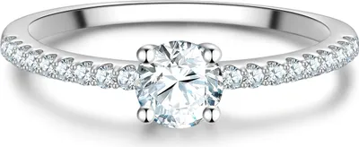 Produktbild von Trilani Solitärring Sterling Silber Zirkonia 50030176 52