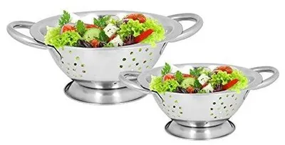 Immagine prodotto di Set di 2 setacci in acciaio inossidabile, da 24 cm e 28 cm