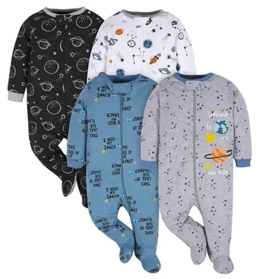 Productafbeelding van Gerber babyrompertjes voor jongens, set van 4