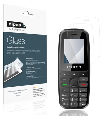 Image de 2x Protection ecrán pour Logicom P197e Verre souple Film Protecteur 9H dipos