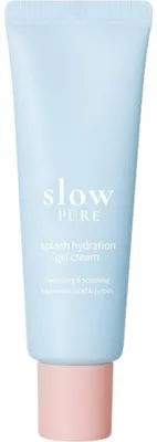 Imagen del producto de Slowpure Splash Hydratante Gel-Crema 50 ml: una crema-gel hidratante de fórmula ligera