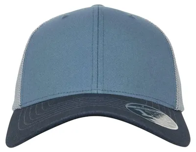 Image de Casquette de baseball Flexfit modèle "110" (taille unique) (couleur bleu ton sur ton)