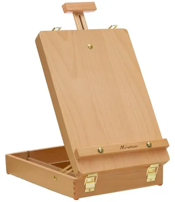 Productafbeelding van Samoart: Premium houten eettafel voor kunstenaars