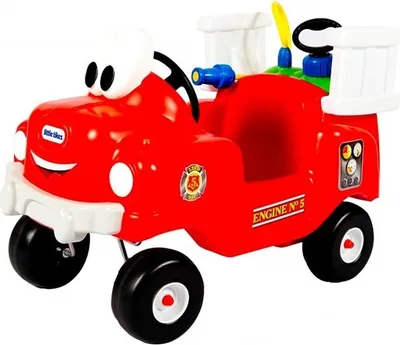 Image de Little Tikes Véhicule de pompier avec pulvérisateur d'eau