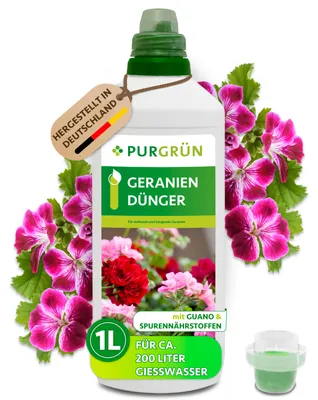 Produktbild von Purgrün Geraniendünger 1 Liter