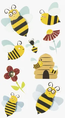 Image de Heyda 203780732 StickerMix Abeilles