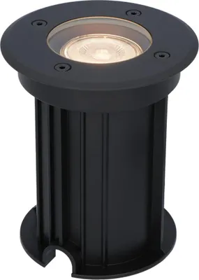 Image de HOFTRONIC - Spot LED au sol 4W 345lm 2700K Dimmable Noir IP67