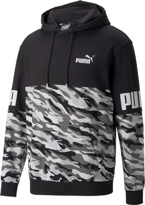 Produktbild von PUMA Power Camo Hoodie Herren puma black M