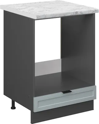 Zdjęcie produktu dla Szafka kuchenna Vicco Fame-Line Jasnoniebiesko-szary 60 cm , BP Marmur, Model 50685