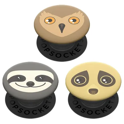 Obrázok produktu pre PopSockets PopMinis Creature Comfort, Čítačka e-kníh, Mobilný telefón / smartfón, Tablet/UMPC, Pasívny držiak, Auto, Vnútorný, Vonkajší, Viacfarebný