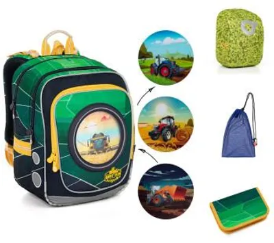 Produktbild von Schulrucksack-Set, 4-tlg. ENDY 23015 SET LARGE