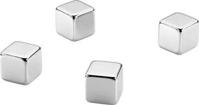 Produktbild von Dahle 95900, Tafelmagnet, Silber, 10 mm, 10 mm, 10 mm, 4 Stück(e)