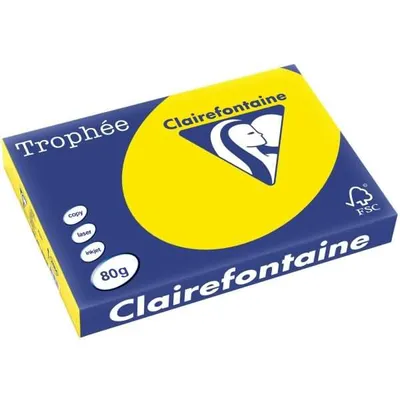 Zdjęcie produktu dla Clairalfa 2884C Multifunktionspapier Trophée A3 neongelb