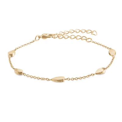 Produktbild von Boccia Damen Armband 03024-02 Titan goldplattiert