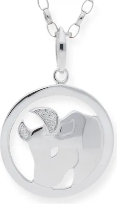 Produktbild von JuwelmaLux Anhänger Silber 925 Sternzeichen Stier mit Zirkonia JL20-02-0140