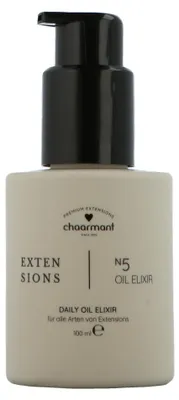 Imagen del producto de Aceite para el cabello chaarmant Extensions, 100 ml – Elixir diario N5 para extensiones y cabello natural
