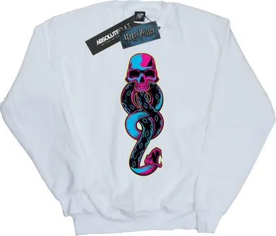 Produktbild von Harry Potter - "Dark Mark" Sweatshirt für Herren BI27713 (S) (Weiß)