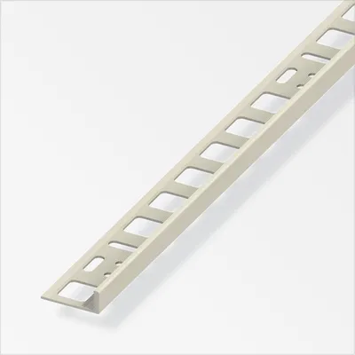 Produktbild von alfer Winkelprofil PVC glatt beige