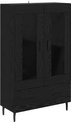 Immagine prodotto di Credenza Rovere Nero 69,5 x 31 x 115 cm Legno multistrato