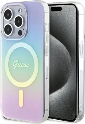 Immagine prodotto di Guess Guhmp15Lhitsu Custodia rigida per Iphone 15 Pro 6.1 Fioletowy/Purple Iml Iridescente Magsafe