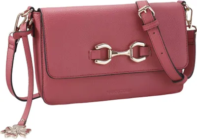 Produktbild von MARCO TOZZI Damen Umhängetasche by GMK Zierspange Überschlag Gold 2-81003-20, Farbe:Pink