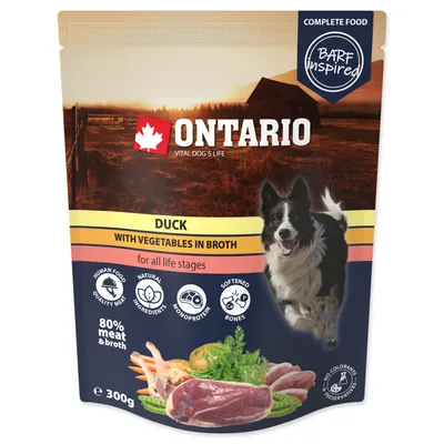 Produktbild von Ontario Ente mit Gemüse in Brühe 300g