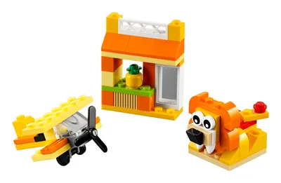 Produktbild von LEGO® Classic Kreativ-Box Orange 10709