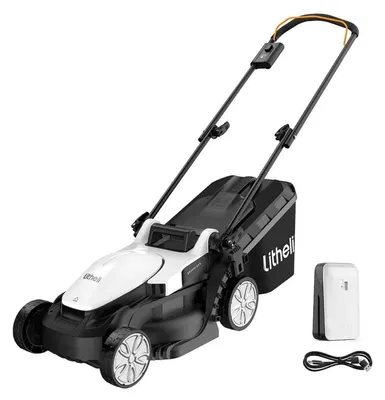 Produktbild von Litheli U20 Rasenmaeher 20V/4.0Ah, Farbe:Schwarz-Weiß