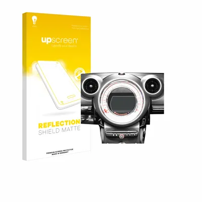 Produktbild von upscreen Schutzfolie für Mini Countryman R60 2010-2016 Infotainment System Displayschutz Displayschutzfolie Folie Matt Entspiegelungsfolie