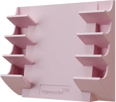 Produktbild von Markerhalter für 4 Marker waagerecht magnethaftend pastellrosa Packung mit 20 Stück