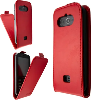 Zdjęcie produktu dla Flip-Cover für Doro 7010 rot