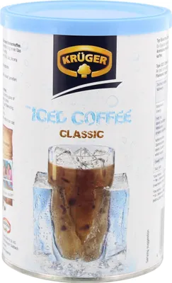 A can of Krüger Iced Coffee Classic.