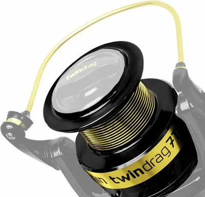 Image de Delphin TwinDRAG 6T SH aluminium shallow reel
