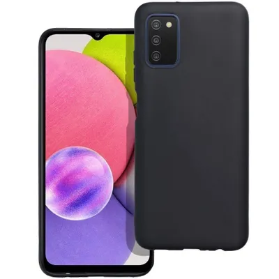 Produktbild von Weiche und flexible TPU-Hlle fr Samsung Galaxy A03s, schwarz
