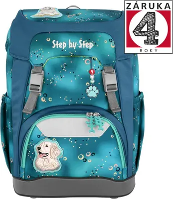 Produktbild von Schultasche Step by Step GRADE, Motiv: Hund Basty, mit AGR-Zertifikat