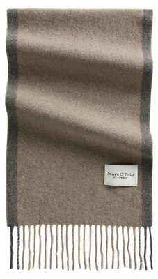 Imagen del producto de Marc O'Polo bufanda Woven Scarf Charleston Gray marrón