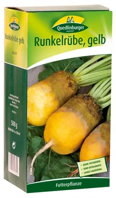 Produktbild von Runkelrübe gelb 500 g | Runkelrüben von Quedlinburger