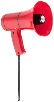 Image de Revoltage MegaFan Rouge : Haut-parleur mégaphone