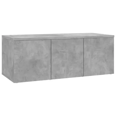 Produktbild von TV-Schrank Betongrau 80x34x30 cm Holzwerkstoff