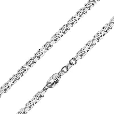 trendor 75144 Königskette Silber 925 Halskette Stärke 3,2 mm 1