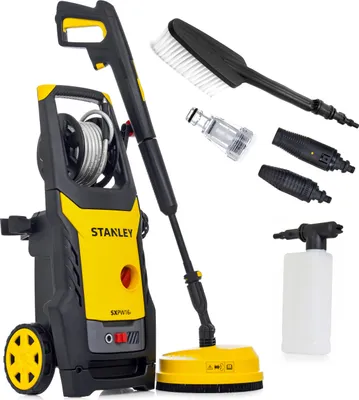Image de Stanley Pressure Washer STANLEY SXPW16PE High Pressure Washer with Patio Cleaner (1600 W