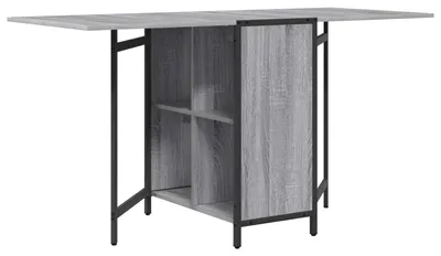 Obrázek produktu pro vidaXL Jídelní stůl 144 x 60 x 75 cm dřevotřísková deska šedá Sonoma